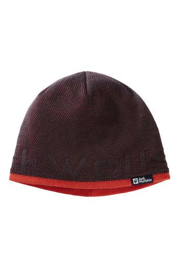 Jack Wolfskin Brand Beanie Unisex Red Beanie Unisex Beanie 1911801-2365