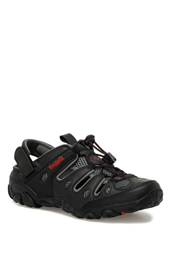 Dockers 216504 Μαύρες ανδρικές παντόφλες 3FX