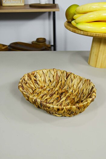 SepetçiBaba Oval Small Wicker Bread Basket - 2001