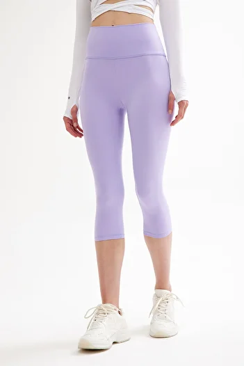 Pulsar Capri Leggings Lilac Canopus