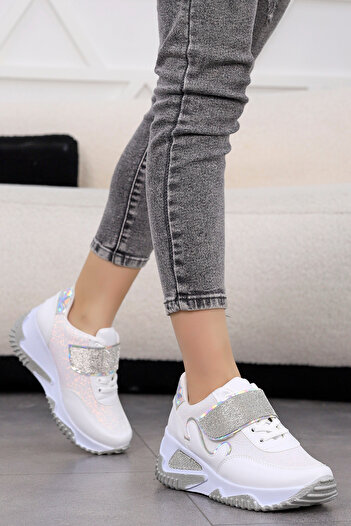 Mamito Ayakkabı Dnr 618 Stoned Velcro Sports Shoes