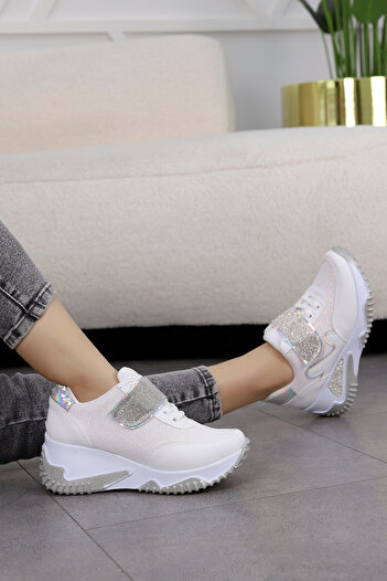 Mamito Ayakkabı Dnr 618 Stoned Velcro Sports Shoes