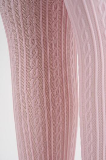 Katia&Bony Patterned Children's Pantyhose Pink
