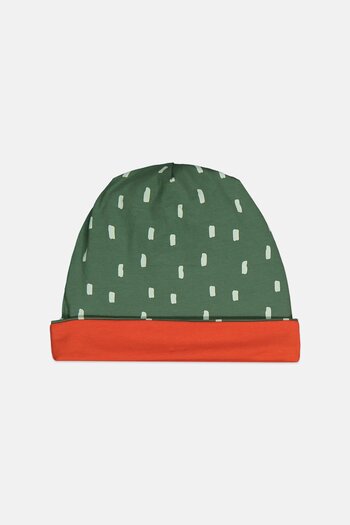Tchibo Kids Boy Reversible Bonnet, Olive