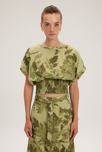 adL Blouse with Short Sleeves