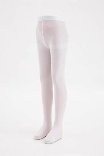 Katia&Bony Girl's Mousse Pantyhose White
