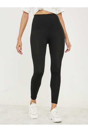 Take Two By Styli Solid Basic ankle Length Leggings