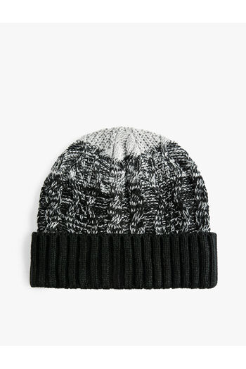 Koton Colorful Knitted Beret Detailed
