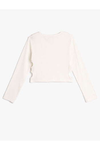 Koton Blúz hosszú ujjú ablak részletes camisole