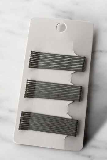 TAKIŞTIR 30 Pieces Silver Color Wire Buckle