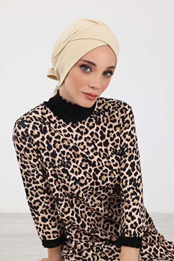 Aisha's Design Belted Winter Bonnet,B-31Rb,Cream