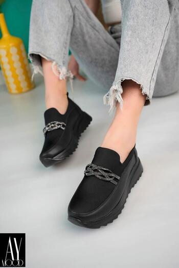 Aymood Women's Orthopedic Classic Daily Stretch Jewelled Women's Stylish Daily Comfortable Orthopedic Non-Slip Sole Ballerina Shoes