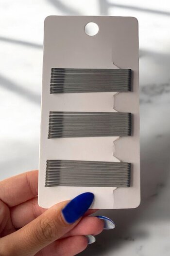 TAKIŞTIR 30 Pieces Silver Color Wire Buckle