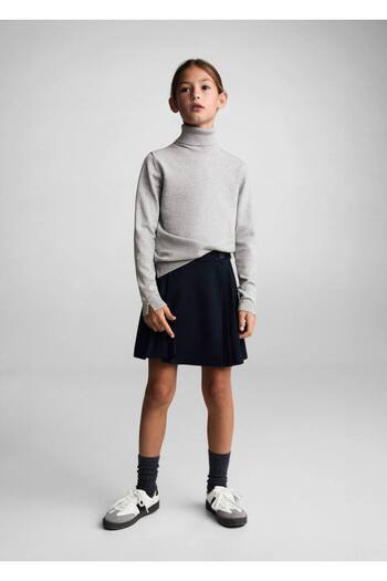 MANGO Kids Turtleneck Knitted Sweater