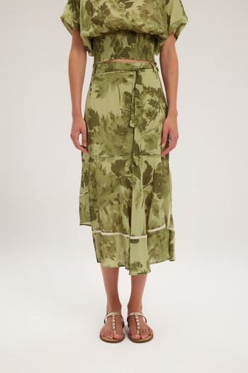 adL Slit Patterned Skirt