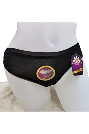 Papatya 2864 WOMEN'S TRANSPARENT ELASTIC MODAL BOT PANTY 6 PIECES