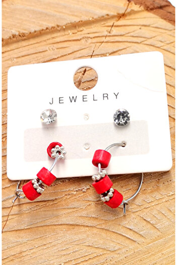 Monalisa Home Colorful Figured Luxury Earrings