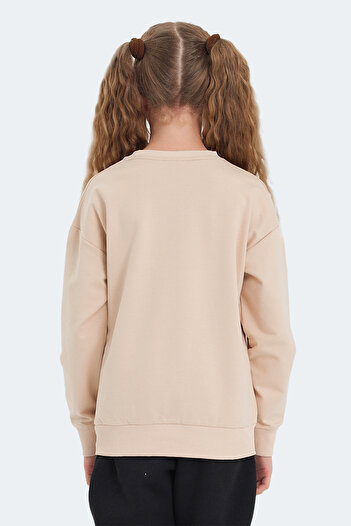 Slazenger Детски унисекс суитшърт LUPPA Camel