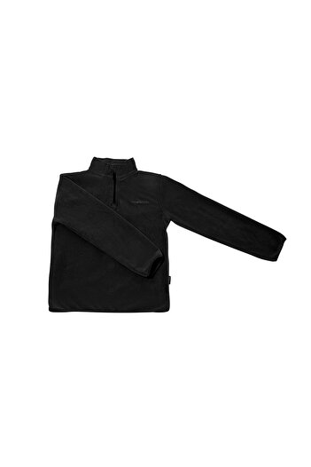 THERMOFORM Polarline Çocuk 1/4 Fermuar Sweatshirt Siyah