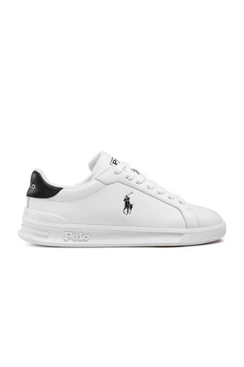 Polo Ralph Lauren Hrt Ct Ii White/Black Pp Sneakers