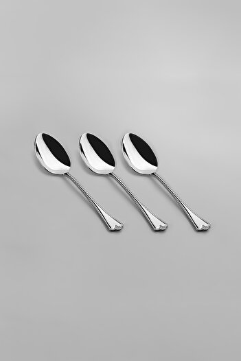 Nehir Fulya Simple 12 Pieces Dessert Spoon Set