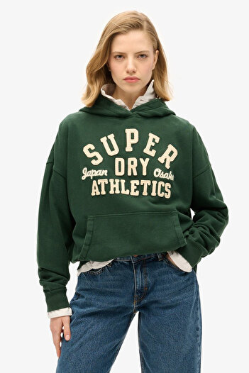 SUPERDRY Sportive AKAİK Oversize Hooded Hoodie