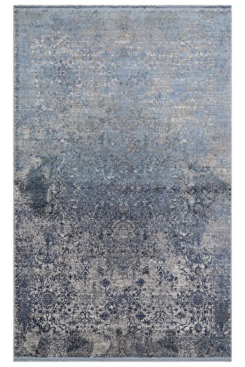Eko Halı Fresco Dyed Fsd 01 Marıne Overdyed Yüksek Alçak Dokulu Özel Işıltılı Yüksek Kaliteli Sık Dokuma Mod