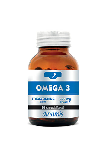 DİNAMİS Dinamis Omega 3 - 60 Soft Capsules Food Supplement