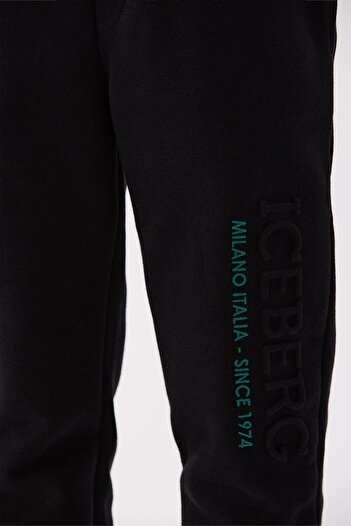 Iceberg BG Store Erkek Çocuk Siyah Eşofman Altı