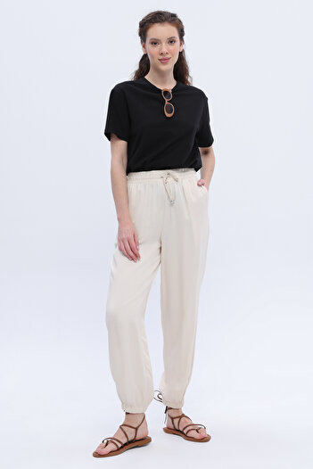 ALLDAY Ecru Jogger Trousers