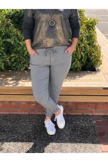 BAKTAGÖR Italian Legging Pants (with Elastic Waist and String) Read the Opening Piece Please!