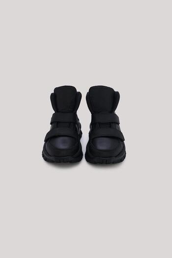 Nebbati Bg Store Boy's Black Boots