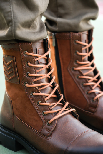 Riccon Tan Men's Boots 0012638