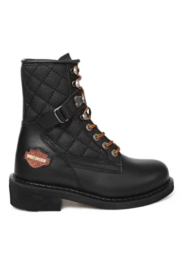 Harley Davidson Δερμάτινες μπότες από καουτσούκ