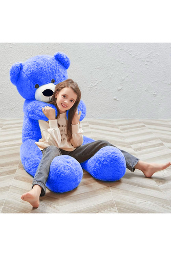 Sole 130 Cm Papyonlu Sevimli Büyük Peluş Ayıcık - % 100 Yerli