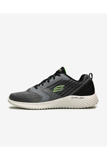 SKECHERS BOUNDER - VERKONA Erkek Gri Spor Ayakkabı 232004 CCGY