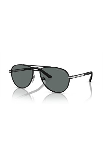 Prada Man Pilot Sunglasses- Pr A54s - Lense Size:60mm - Matte Black