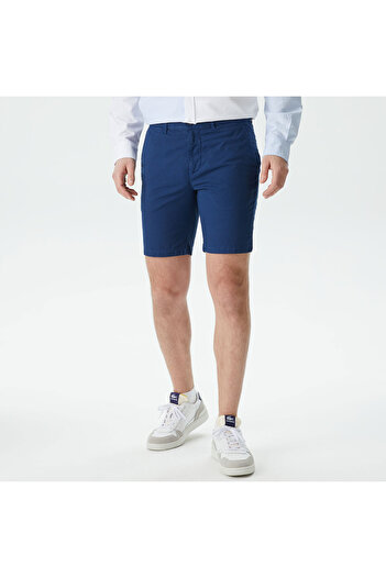 Lacoste Erkek Slim Fit Lacivert Bermuda
