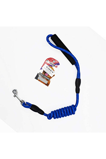 Eurodog Dog Extension Reflective 8mmx120cm Blue