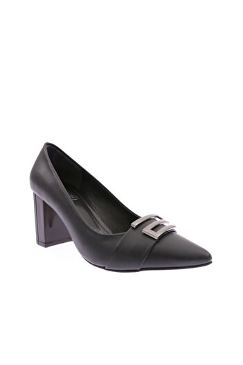 DGN Women's Classic Heeled Shoes Black 312621