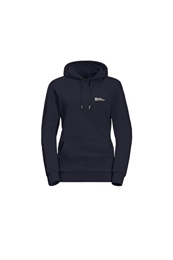 Jack Wolfskin Essential Hoodie Kadın Turuncu Sweatshirt KADIN SWEATSHIRT A63848