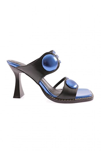 DGN Saks Color Women's Slippers - Row and Buckle, Opening Model 183286