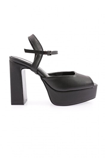 DGN Women's 41-23y Thick Sole Heel Shoes with Ankle Tie