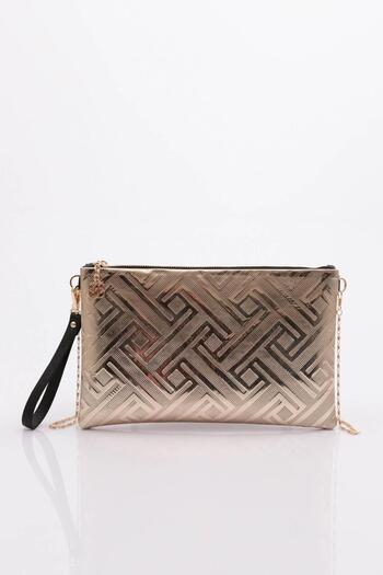 DGN Women's Shoulder Bag Gold Mirror 51183448