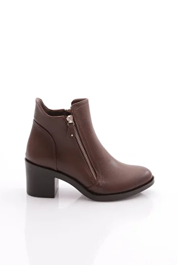 DGN Γυναικείες μπότες με τακούνι Hazelnut 53583138