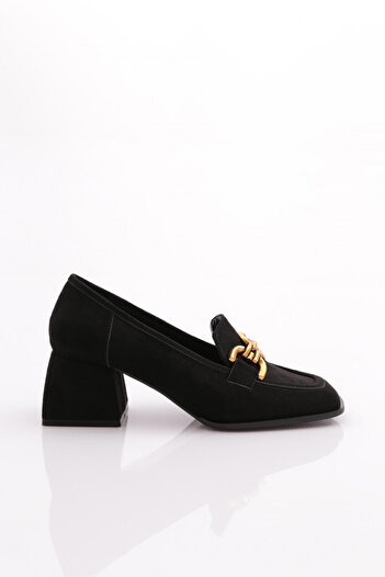 DGN 351 Model Women's Buckle Heeled Shoes
