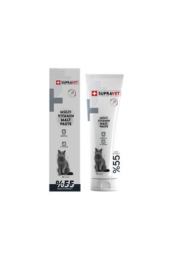 Supravet Malt Paste Multivitamin Cat Paste 100 Gr