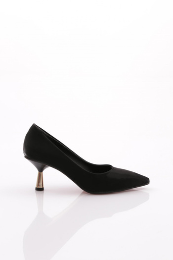 DGN 340-1 Women's Pointed Toe Low-cut Heeled Shoes