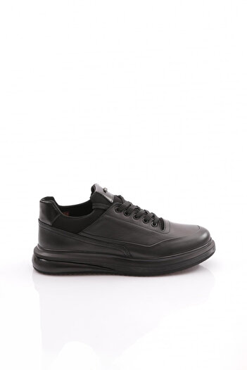DGN Men's Lace-Up Sneaker Shoes Black Black 3124928