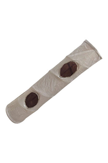 Elıtepet Cat Tunnel Double Hole Brown